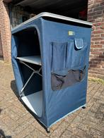 Opvouwbaar kampeerkastje met 2 legplanken, Ophalen, Zo goed als nieuw, Campingstoel