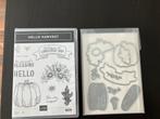 Stampin Up Hello Harvest, Hobby en Vrije tijd, Stempelen, Ophalen of Verzenden, Zo goed als nieuw, Clearstamp