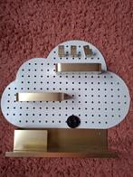Wolken Magneetbord - Goud & Wit - Wanddecoratie, Ophalen of Verzenden, Zo goed als nieuw