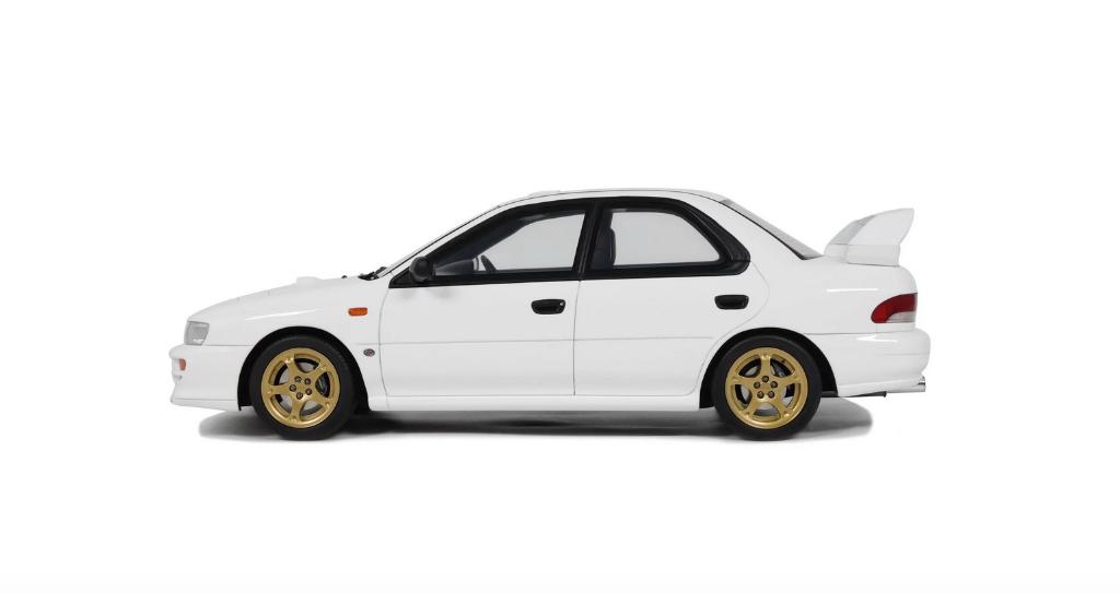 SUBARU IMPREZA WRX TYPE RA STI WIT 2000 1/18 OTTO OT490, Hobby en Vrije tijd, Modelauto's | 1:18, Verzenden, Nieuw, Auto, OttOMobile