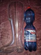 Prachtige grote vaze glas van Heineken 33 cmX18 cm, Ophalen of Verzenden, Zo goed als nieuw, Glas of Glazen, Heineken