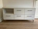Stevige lage ladenkast / tv-meubel, merk Lundia, Huis en Inrichting, Kasten | Dressoirs, Ophalen, Gebruikt, 100 tot 150 cm, Modern, strak