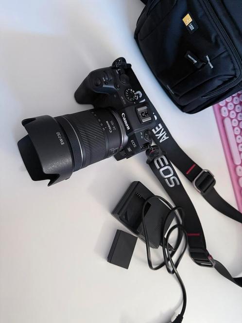 Canon camera EOS RP+RF lens 24-105mm F/4.0-7.1 IS STM + tas, Audio, Tv en Foto, Fotocamera's Digitaal, Zo goed als nieuw, Canon