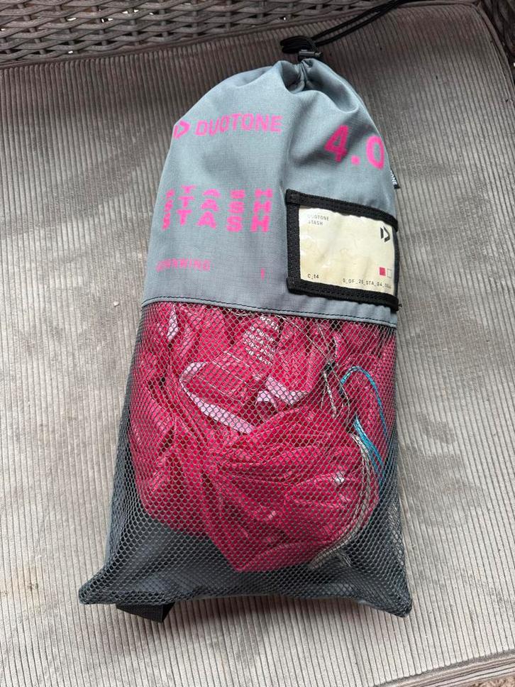 Parawing Duotone Stash 4m - Nieuwstaat!, Watersport en Boten, Wingsurfen, Zo goed als nieuw, Ophalen of Verzenden