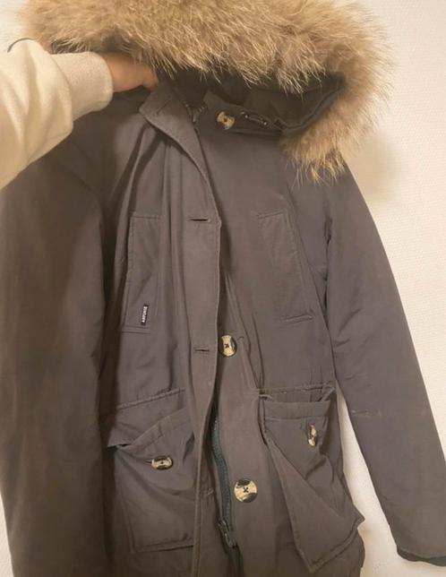 Grijze Airforce Jas, Kleding | Dames, Jassen | Winter, Zo goed als nieuw, Grijs, Ophalen