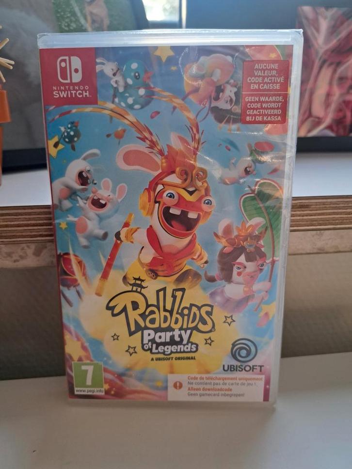 Rabbids Party of Legends - Nintendo Switch, Spelcomputers en Games, Games | Nintendo Switch, Zo goed als nieuw, Avontuur en Actie
