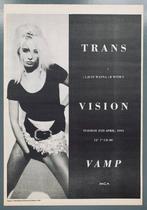TRANSVISION VAMP 1991 Advertentie JUST WANNA B WITH U, Gebruikt, Ophalen of Verzenden, Poster, Artwork of Schilderij