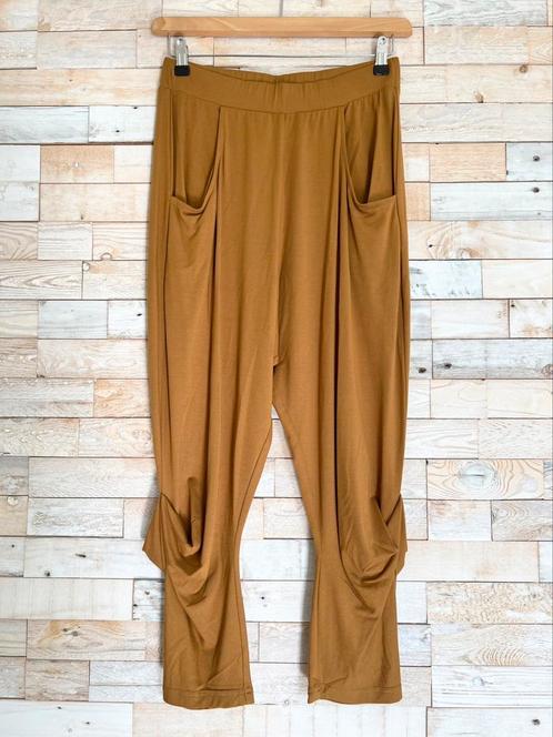 Elsewhere gave baggy broek oker verlaagd kruis, maat M, Kleding | Dames, Broeken en Pantalons, Nieuw, Maat 38/40 (M), Geel, Lang