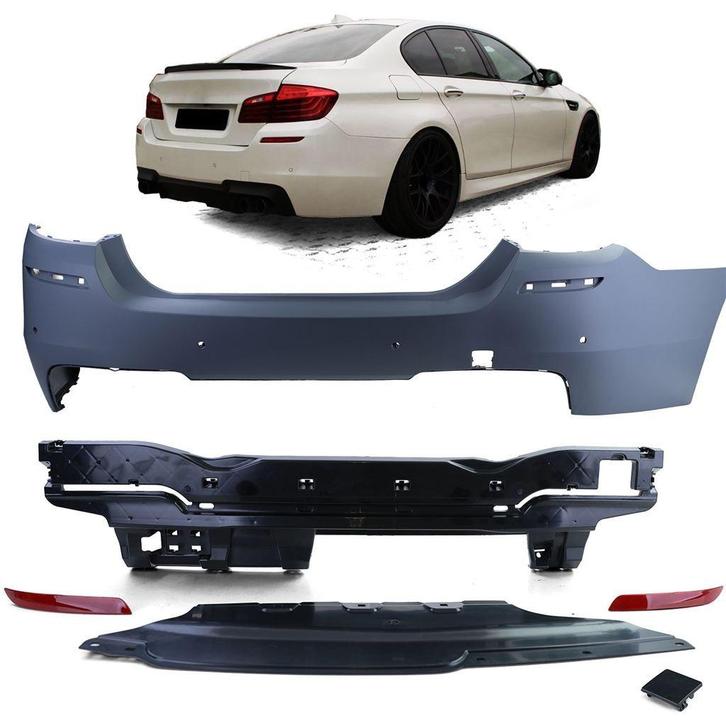 M Pakket Look Achterbumper Voor BMW 5-Serie F10, Auto diversen, Tuning en Styling, Verzenden