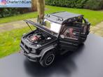 Almost Real 1/18 Mercedes AMG G63 Brabus G 800 XLP matzwart, Ophalen of Verzenden, Nieuw, Overige merken