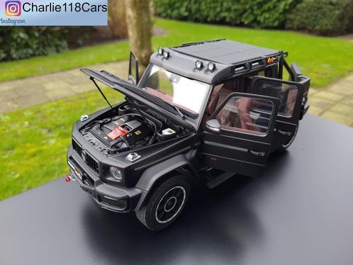 Almost Real 1/18 Mercedes AMG G63 Brabus G 800 XLP matzwart, Hobby en Vrije tijd, Modelauto's | 1:18, Nieuw, Overige merken, Ophalen of Verzenden