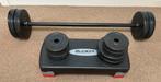 Bodypump / halterset met step en gewichten, Sport en Fitness, Ophalen, Zo goed als nieuw, Halterset