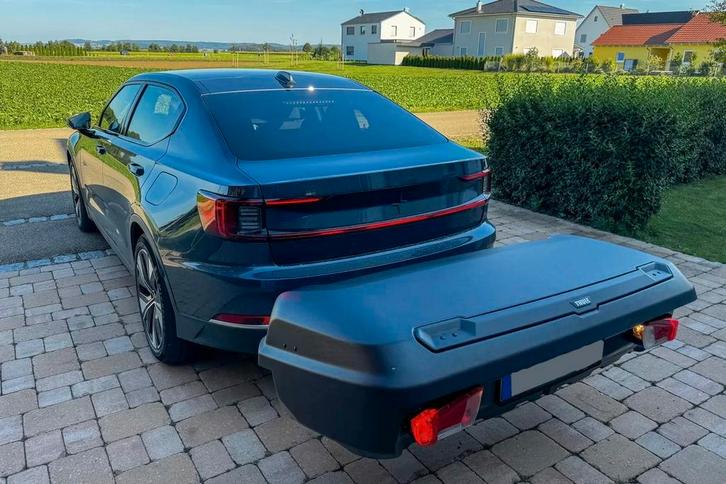 Thule Arcos M en L te huur trekhaakkoffer, Auto diversen, Dakkoffers, Zo goed als nieuw, Ophalen