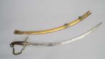Een Ottomaanse Shamshir in messing schede, 19e eeuw, Ophalen of Verzenden, Landmacht, Nederland, Mes of Dolk