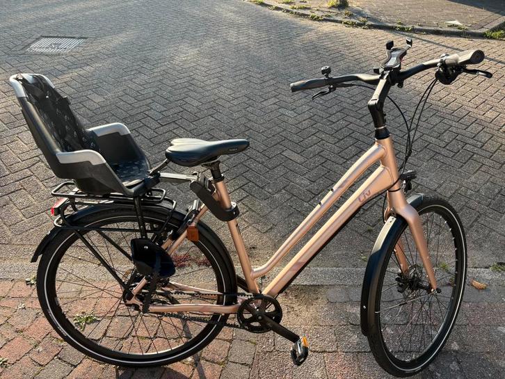 Liv Allure Rose Gold maat L, Fietsen en Brommers, Fietsen | Dames | Moederfietsen, Zo goed als nieuw, Overige merken, 1 zitje