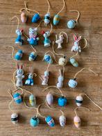 30x Paashangers houten pasen hout hanger paasdecoratie, Diversen, Pasen, Ophalen of Verzenden, Zo goed als nieuw