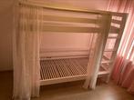 Felxworld stapelbed 90x200 incl 2xlattenbodem en gordijntjes, Huis en Inrichting, Slaapkamer | Stapelbedden en Hoogslapers, Ophalen
