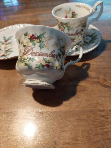 T&R December Theekopjes - Christmas Rose beschikbaar voor biedingen