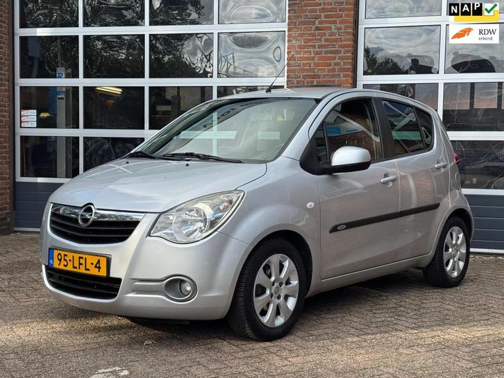 Opel Agila 1.2 Edition, Airco NL auto, 1e eigenaar, el. rame, Auto's, Opel, Bedrijf, Te koop, Agila, ABS, Airbags, Airconditioning