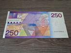 Bijna UNC biljet 250 gulden Vuurtoren, 1985, Postzegels en Munten, Bankbiljetten | Nederland, Ophalen of Verzenden, 250 gulden