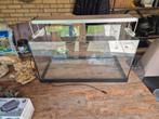 Aquarium met toebehoren, Dieren en Toebehoren, Vissen | Aquaria en Toebehoren, Ophalen, Gebruikt, Leeg aquarium