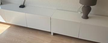 Besta tv meubel(s) wit