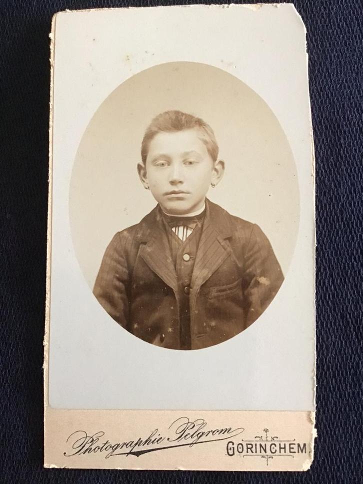 CDV, Ventje, Pelgrom, Gorinchem, Carte de Visite, Verzamelen, Foto's en Prenten, Gebruikt, Foto, Voor 1940, Ophalen of Verzenden