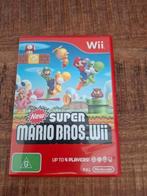 Nintendo wii New super Mario bros., Avontuur en Actie, Ophalen of Verzenden, Zo goed als nieuw, 3 spelers of meer