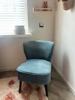 Blauw fauteuil petrol, Huis en Inrichting, Fauteuils, Ophalen, Zo goed als nieuw, Minder dan 75 cm, 50 tot 75 cm