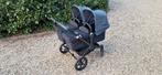 Bugaboo Donkey 5 Twin Complete met maxi cosi adapter, Ophalen, Gebruikt, Verstelbare duwstang, Bugaboo