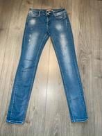 monday premium blauwe denim spijkerbroek mt L, Blauw, Ophalen of Verzenden, Zo goed als nieuw, W33 - W36 (confectie 42/44)