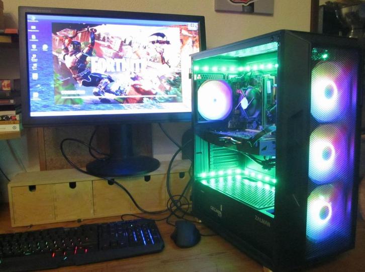 TOP Office Game PC i7-4790K 1.0TB SSD/HDD AMD RX460 600, Computers en Software, Desktop Pc's, Zo goed als nieuw, 4 Ghz of meer