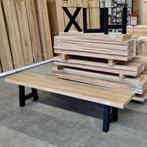 massief eiken bankje | bank | houten bankje | bankpoten, Doe-het-zelf en Verbouw, Hout en Planken, Nieuw, Minder dan 200 cm, Ophalen