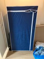 Blauwe Kledingkast met Hangruimte tijdelijk, Huis en Inrichting, Kasten | Kledingkasten, Ophalen, Kunststof, Gebruikt, 50 tot 100 cm