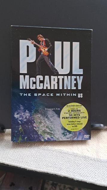 Dvd PAUL MCCARTNEY. ,,the space within us,, beschikbaar voor biedingen