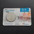 5 euro in coincard het grachtengordel vijfje UNC, Ophalen of Verzenden, Koningin Beatrix, Euro's