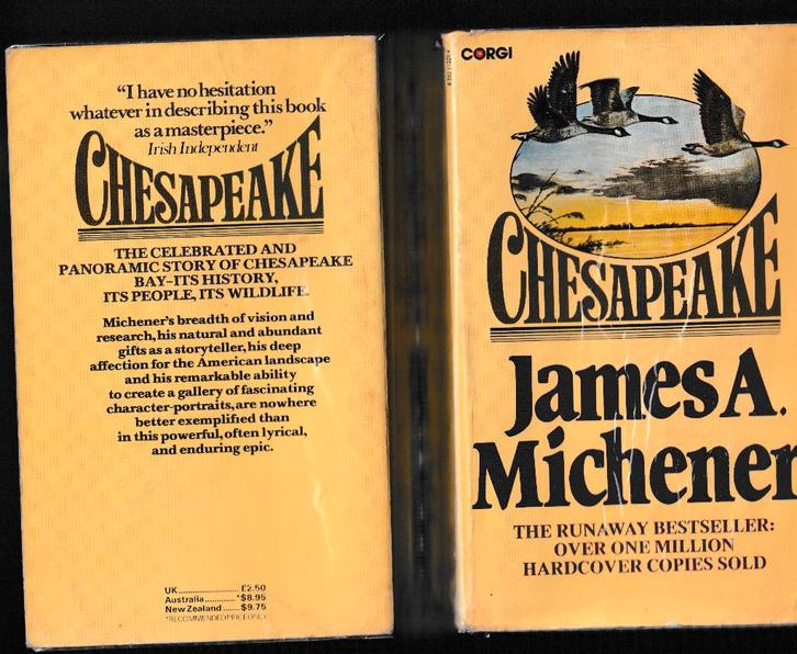 Chesapeake - James A. Michener, Boeken, Taal | Engels, Gelezen, Fictie, Verzenden