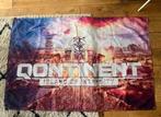 The Qontinent vlag - Hardstyle - Hardcore - Q-dance, Ophalen of Verzenden, Zo goed als nieuw