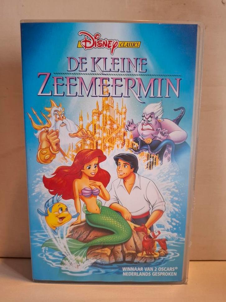 De Kleine Zeemeermin - VHS Disney Klassieker, Cd's en Dvd's, VHS | Kinderen en Jeugd, Zo goed als nieuw, Alle leeftijden, Ophalen of Verzenden