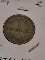Castel Helmond 1 Consumptie penning, Postzegels en Munten, Penningen en Medailles, Ophalen of Verzenden