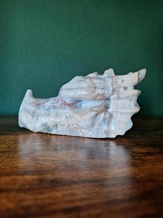 Drakenskull agaat, Verzamelen, Mineralen en Fossielen, Mineraal, Verzenden