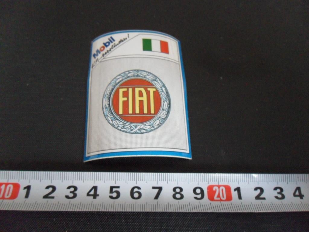 sticker mobil automerken FIAT italië *, Ophalen, Zo goed als nieuw