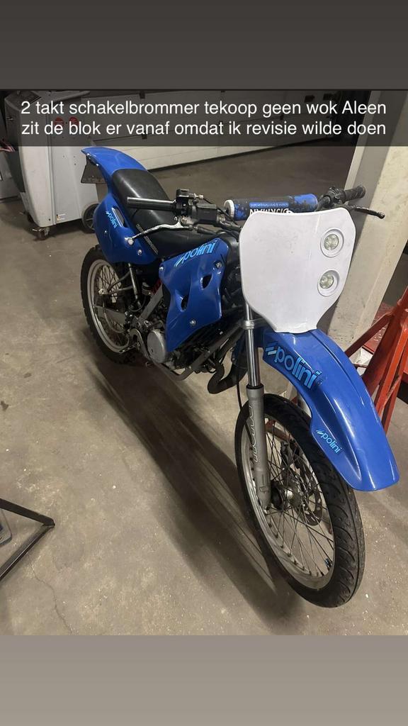 Motorhispania furia, Fietsen en Brommers, Brommers | Crossbrommers, Zo goed als nieuw, Overige merken, Ophalen