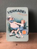 Vintage Verkade koektrommel, Verzenden, Gebruikt, Koek(jes), Verkade