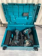 Makita dlx set, Doe-het-zelf en Verbouw, Ophalen, Zo goed als nieuw, Boor- en Schroefmachine