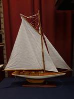 Houten modelbouw zeilboot, Hobby en Vrije tijd, Modelbouw | Boten en Schepen, Ophalen, Gebruikt