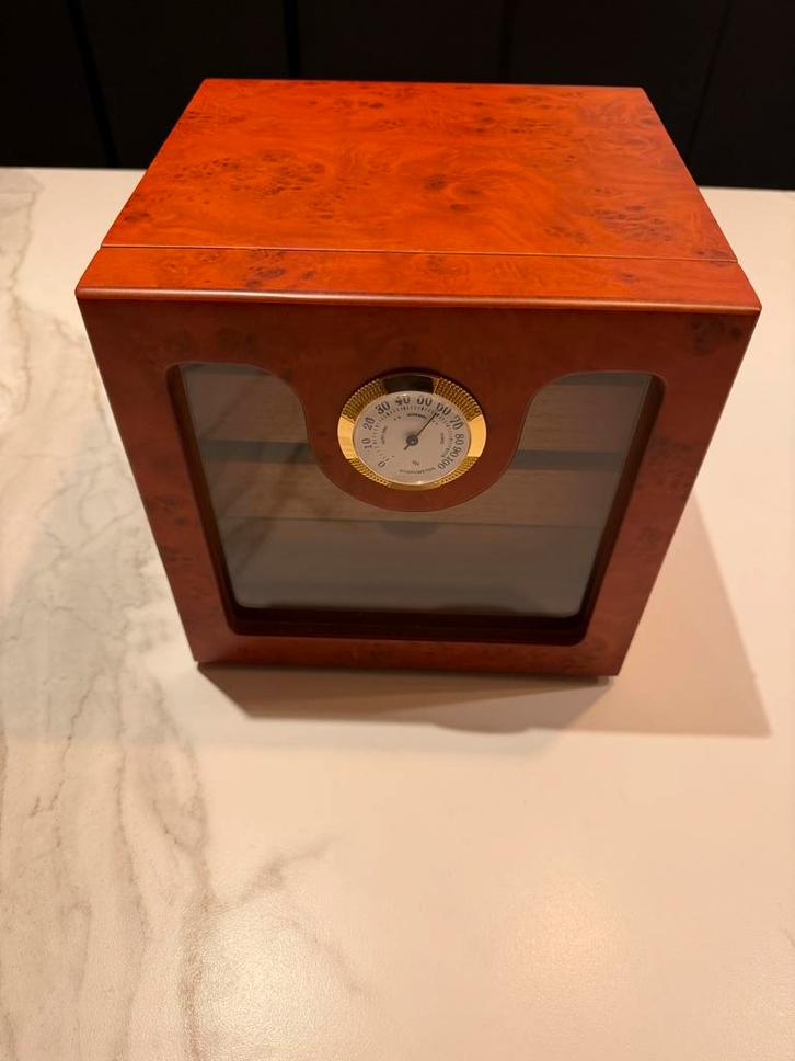 Humidor in Perfecte Staat, Verzamelen, Rookartikelen, Aanstekers en Luciferdoosjes, Gebruikt, Ophalen of Verzenden