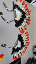 Indianentooien en indianenhoofdbanden met veer, Ophalen of Verzenden, Zo goed als nieuw, Feestartikel, Overige