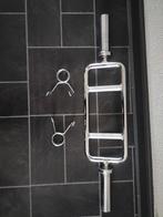 Triceps Olympische bar - Halterstang 50 MM - sluitveren, Sport en Fitness, Ophalen, Zo goed als nieuw, Halterstangen