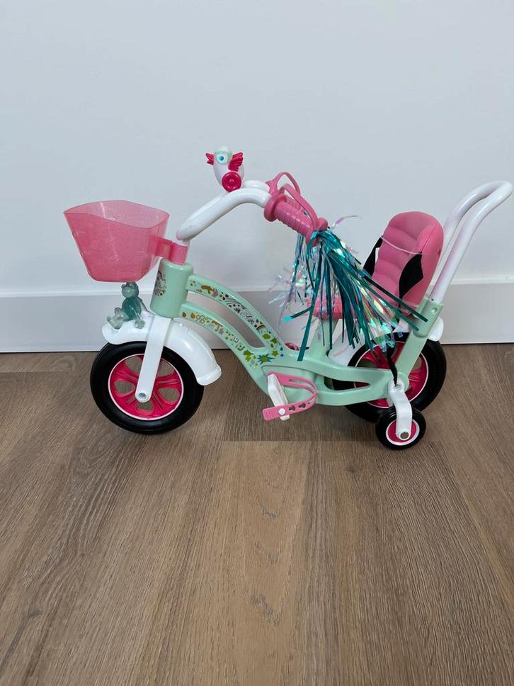 Baby Born driewieler, Kinderen en Baby's, Speelgoed | Poppen, Zo goed als nieuw, Babypop, Ophalen